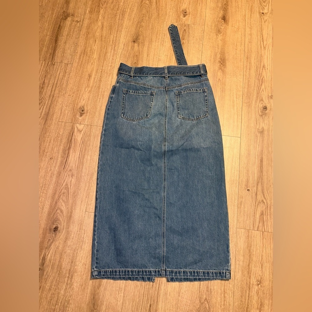 House of Harlow 1960 Western Maxi Skirt with Buckle Size 8 - Picture 4 of 7
